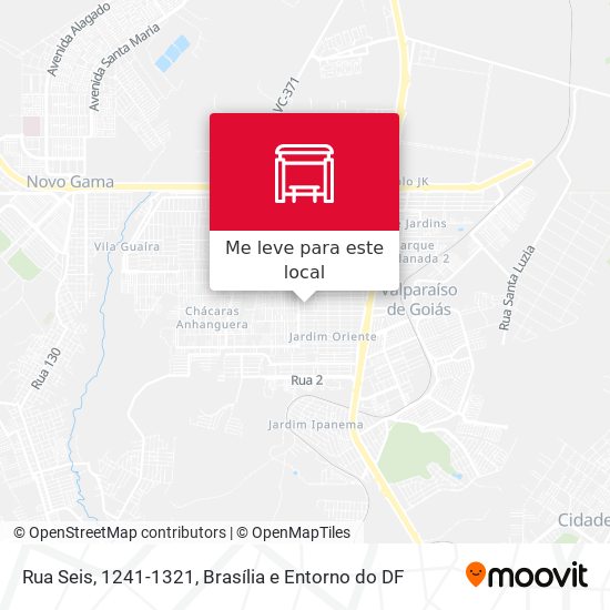 Rua Seis, 1241-1321 mapa