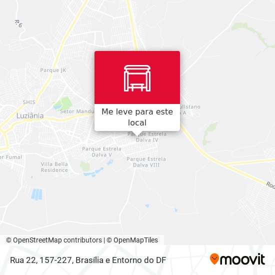 Rua 22, 157-227 mapa