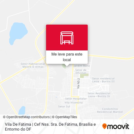 Vila De Fátima | Cef Nss. Sra. De Fátima mapa