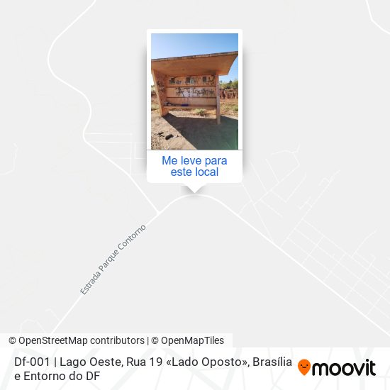 Df-001 | Lago Oeste, Rua 19 «Lado Oposto» mapa