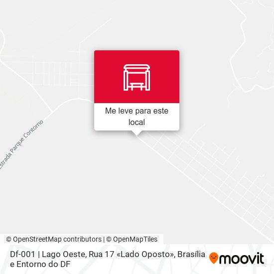 Df-001 | Lago Oeste, Rua 17 «Lado Oposto» mapa