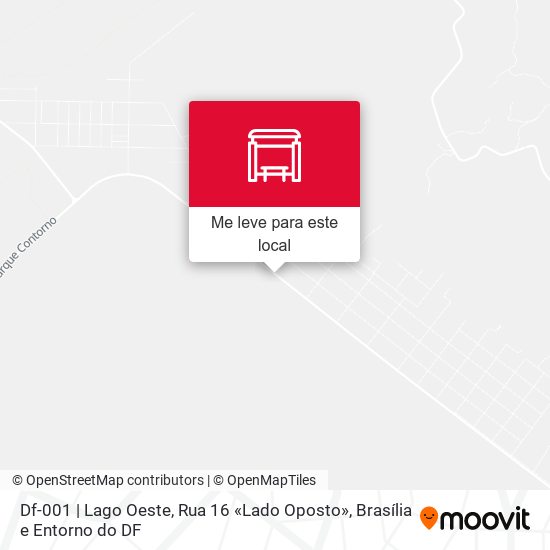 Df-001 | Lago Oeste, Rua 16 «Lado Oposto» mapa