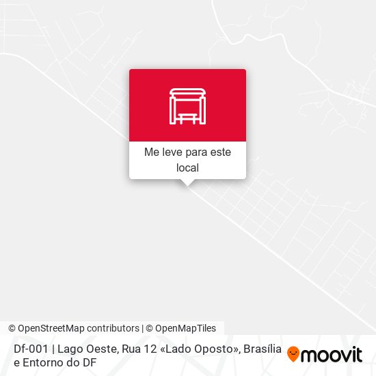 Df-001 | Lago Oeste, Rua 12 «Lado Oposto» mapa