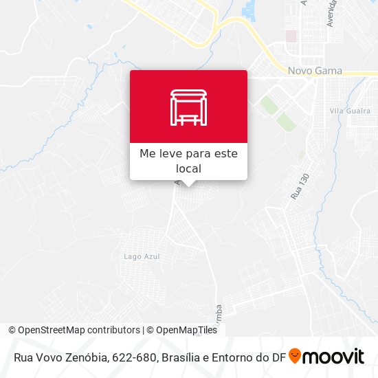 Rua Vovo Zenóbia, 622-680 mapa