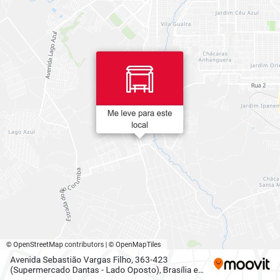 Avenida Sebastião Vargas Filho, 363-423 (Supermercado Dantas - Lado Oposto) mapa