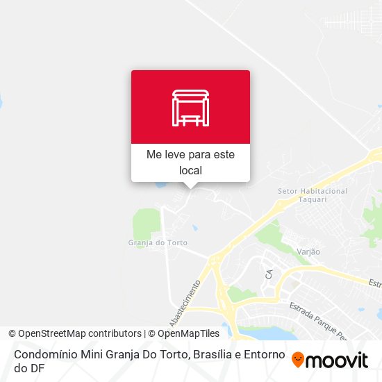 Condomínio Mini Granja Do Torto mapa