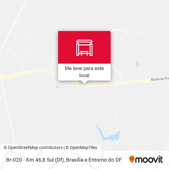 Br-020 - Km 46,8 Sul (Df) mapa