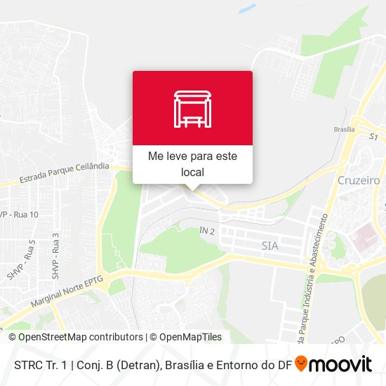 STRC Tr. 1 | Conj. B (Detran) mapa