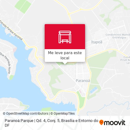 Paranoá Parque | Qd. 4, Conj. 5 mapa