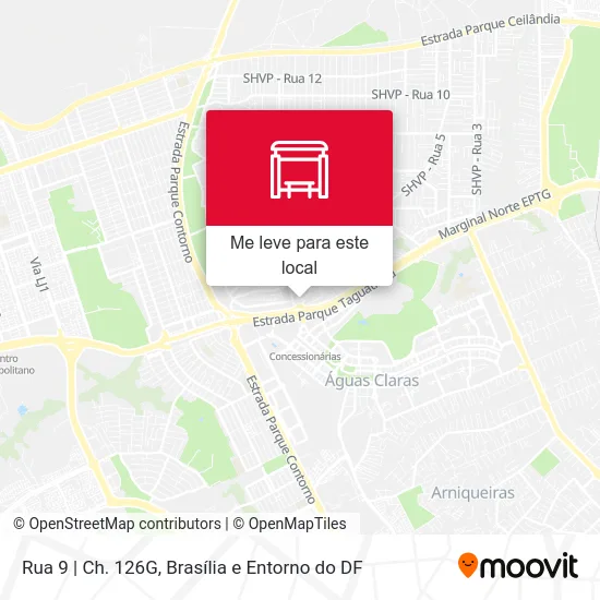Rua 9 | Ch. 126G mapa