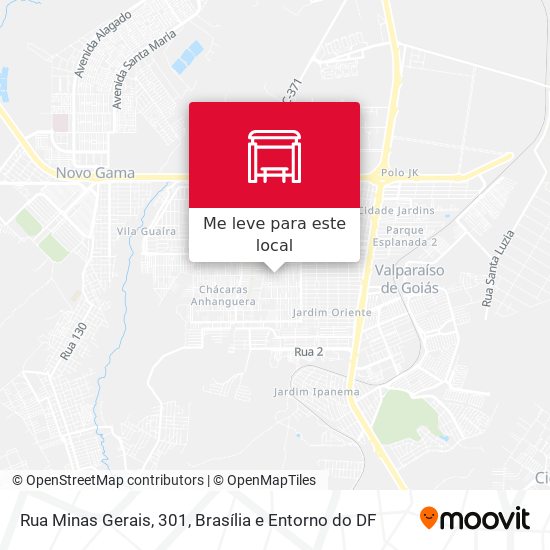 Rua Minas Gerais, 301 mapa