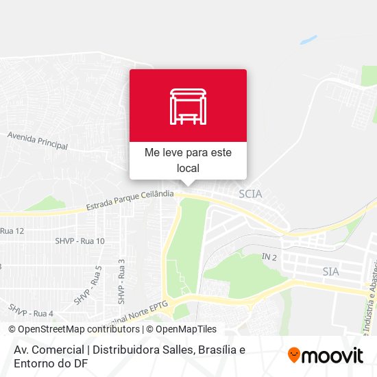 Av. Comercial | Distribuidora Salles mapa