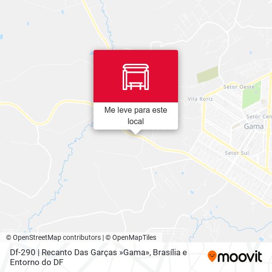 Df-290 | Recanto Das Garças »Gama» mapa
