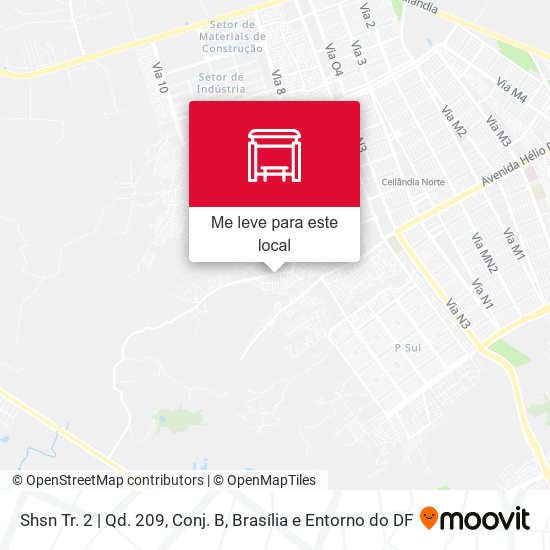Shsn Tr. 2 | Qd. 209, Conj. B mapa