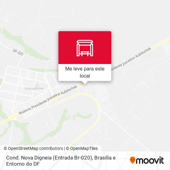 Cond. Nova Digneia (Entrada Br-020) mapa