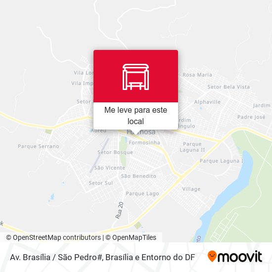 Av. Brasília / São Pedro# mapa