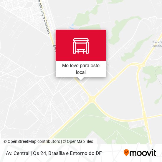 Av. Central | Qs 24 mapa