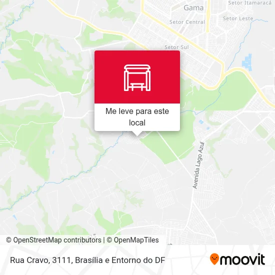 Rua Cravo, 3111 mapa