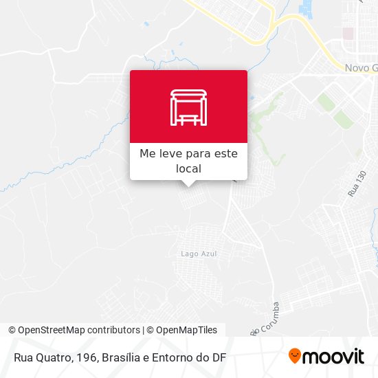 Rua Quatro, 196 mapa