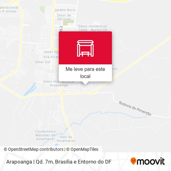 Arapoanga | Qd. 7m mapa