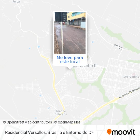 Residencial Versalles mapa