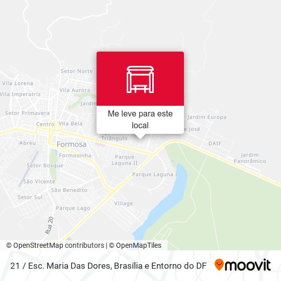 21 / Esc. Maria Das Dores mapa