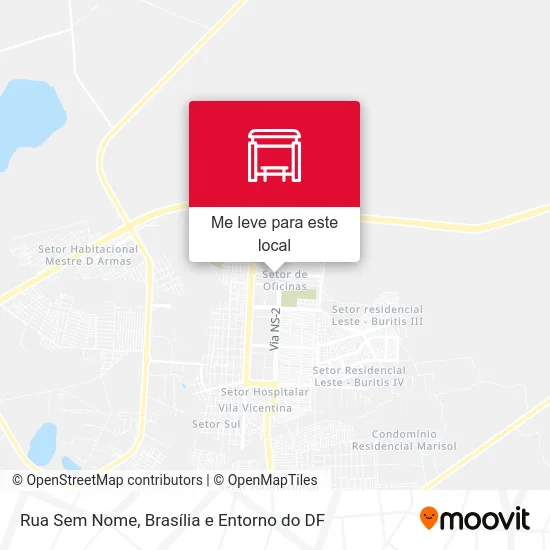 Rua Sem Nome mapa