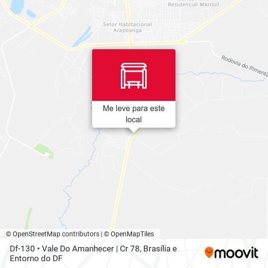 Df-130 • Vale Do Amanhecer | Cr 78 mapa