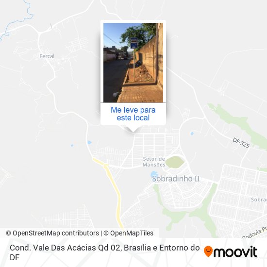 Cond. Vale Das Acácias Qd 02 mapa