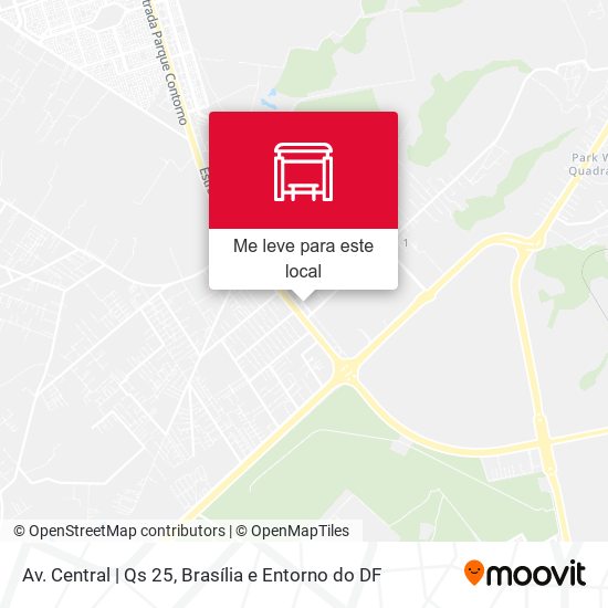 Av. Central | Qs 25 mapa