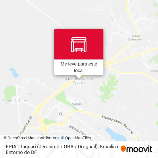 EPIA | Taquari (Jerônimo / OBA / Drogasil) mapa