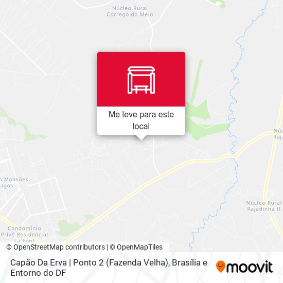 Capão Da Erva | Ponto 2 (Fazenda Velha) mapa