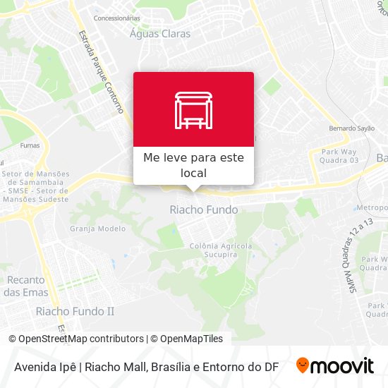 Avenida Ipê | Riacho Mall mapa