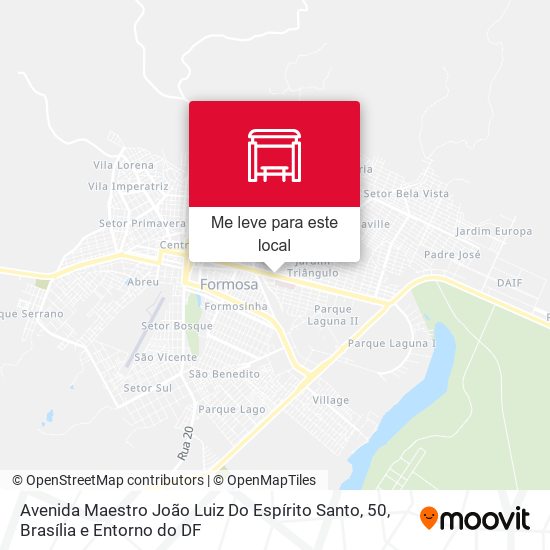 Avenida Maestro João Luiz Do Espírito Santo, 50 mapa