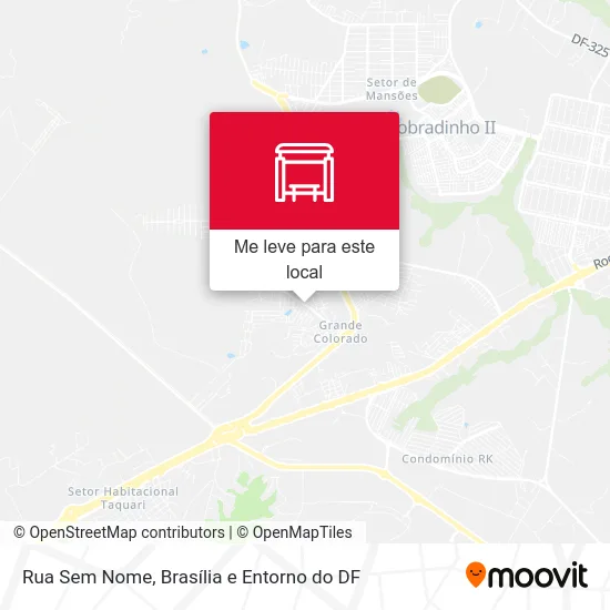 Rua Sem Nome mapa