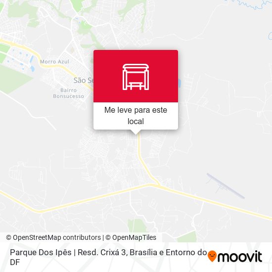 Parque Dos Ipês | Resd. Crixá 3 mapa