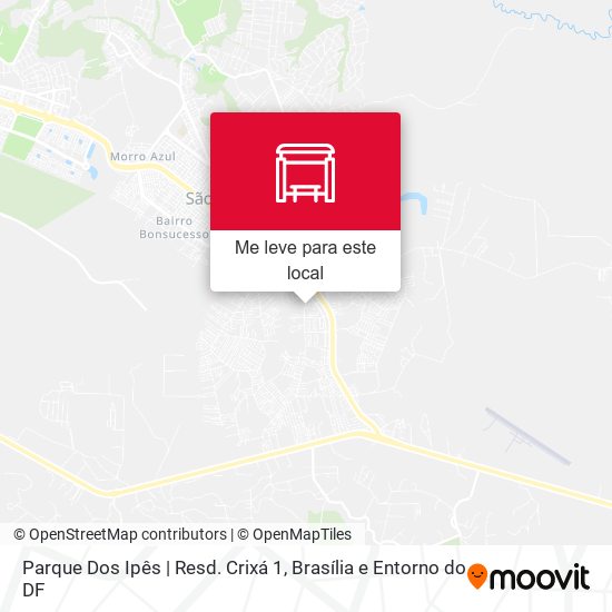 Parque Dos Ipês | Resd. Crixá 1 mapa