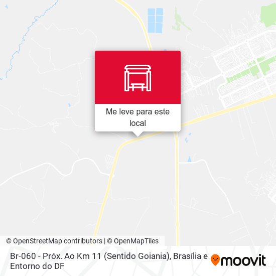 Br-060  - Próx. Ao Km 11 (Sentido Goiania) mapa