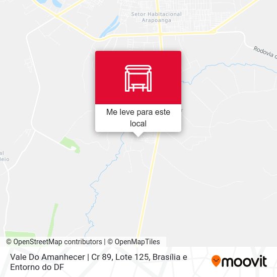 Vale Do Amanhecer | Cr 89, Lote 125 mapa