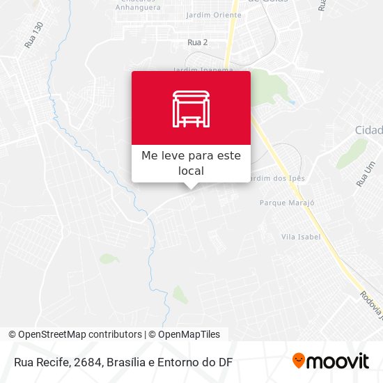 Rua Recife, 2684 mapa