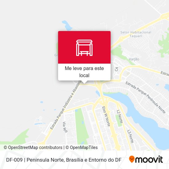 DF-009 | Peninsula Norte mapa