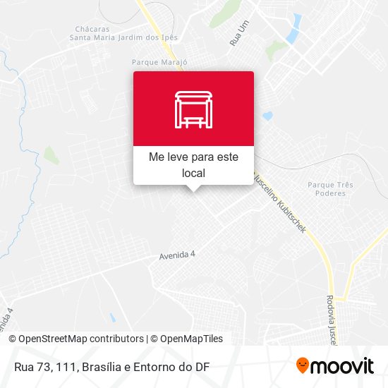 Rua 73, 111 mapa
