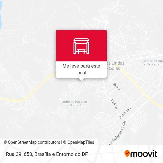Rua 39, 650 mapa