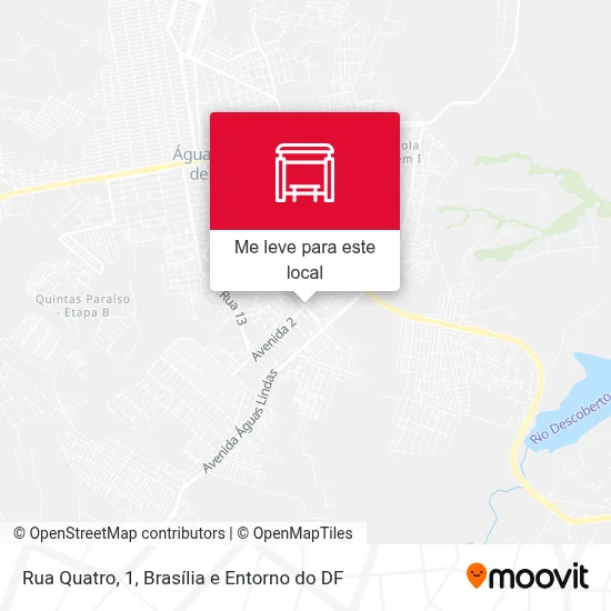 Rua Quatro, 1 mapa