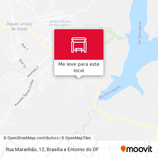 Rua Maranhão, 12 mapa