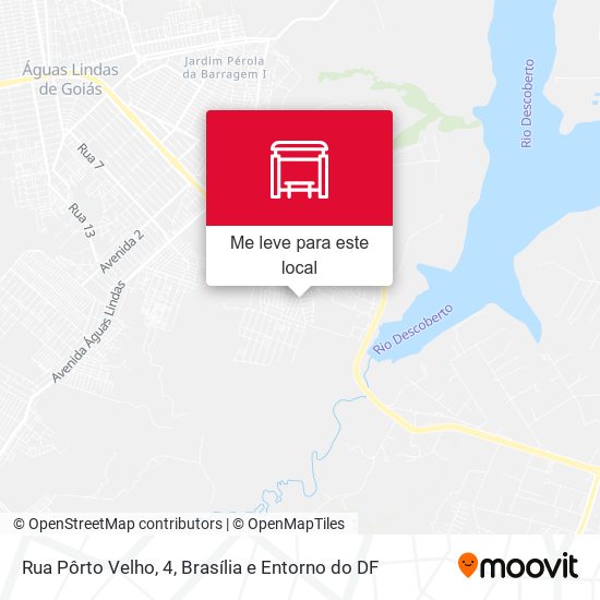 Rua Pôrto Velho, 4 mapa