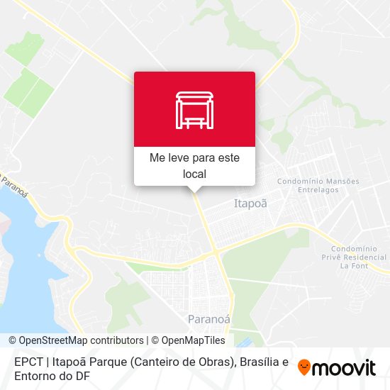 EPCT | Itapoã Parque (Canteiro de Obras) mapa