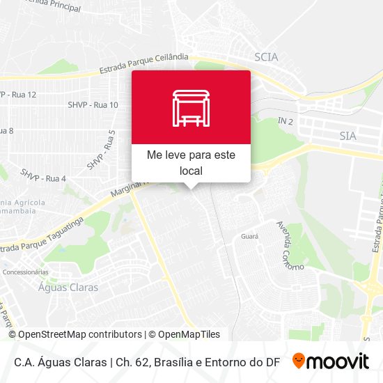 C.A. Águas Claras | Ch. 62 mapa