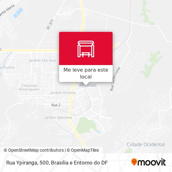 Rua Ypiranga, 500 mapa