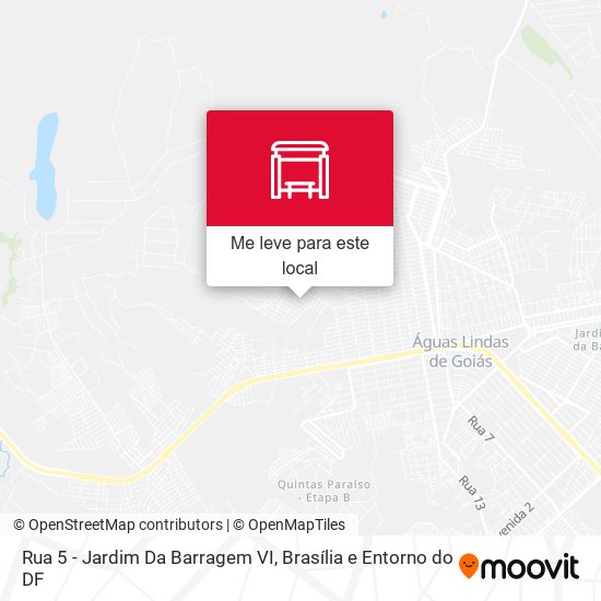 Rua 5 - Jardim Da Barragem VI mapa